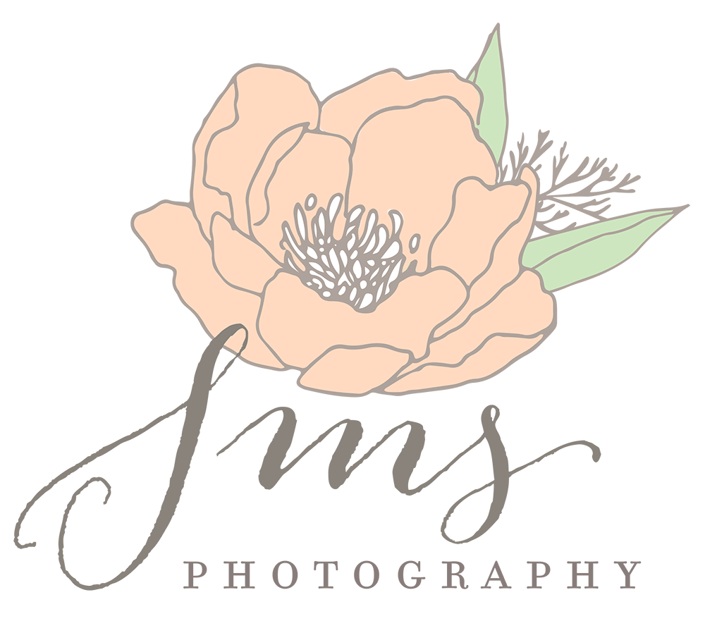 SMS wedding photography logo